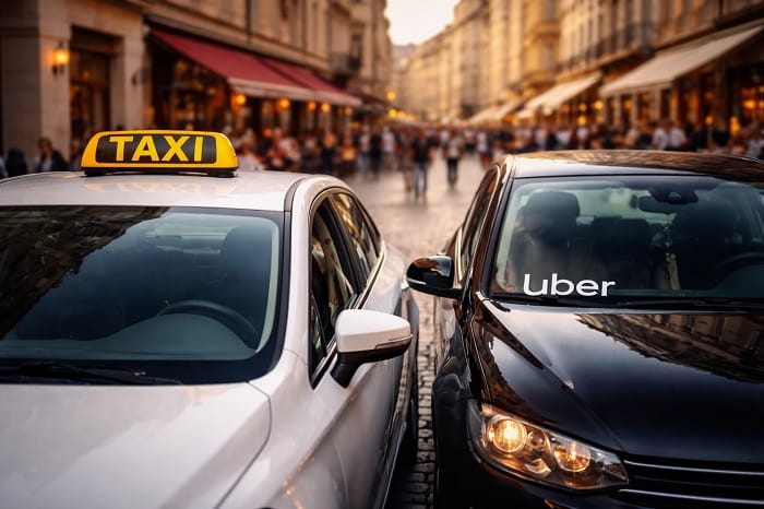 Taxi ou Uber en Belgique lequel est le moins cher